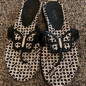 Coach Flip Flops